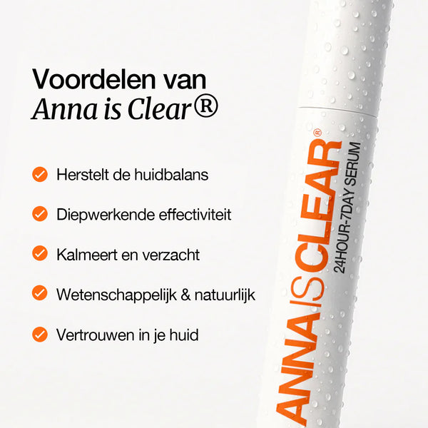 Anna is Clear 24/7 serum - Bundel